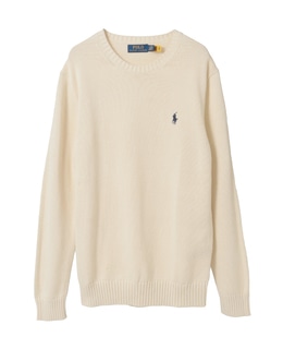 【POLO RALPH LAUREN/ポロラルフローレン】7GGコットンクルーネックセーター