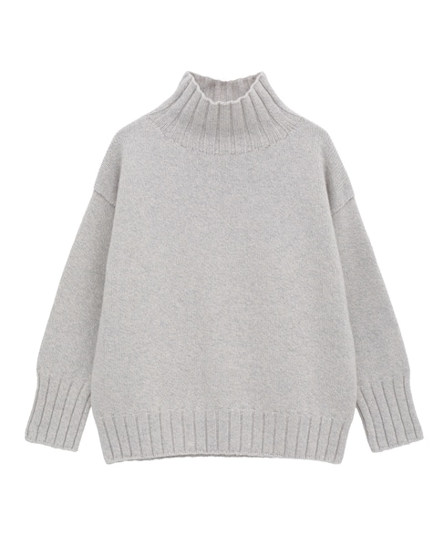 《別注》【ISLAND TIDES/アイランド タイド】タートルネックニットプルオーバー 詳細画像 ライトグレー 10