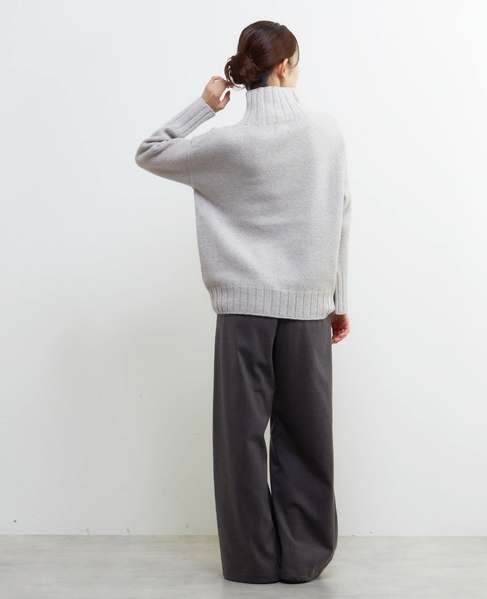 《別注》【ISLAND TIDES/アイランド タイド】タートルネックニットプルオーバー 詳細画像 ライトグレー 6