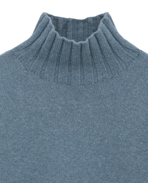 《別注》【ISLAND TIDES/アイランド タイド】タートルネックニットプルオーバー 詳細画像 ブルーグリーン 12