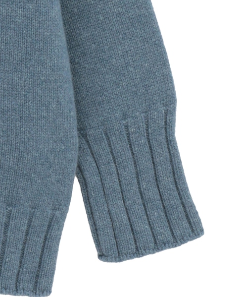 《別注》【ISLAND TIDES/アイランド タイド】タートルネックニットプルオーバー 詳細画像 ブルーグリーン 13