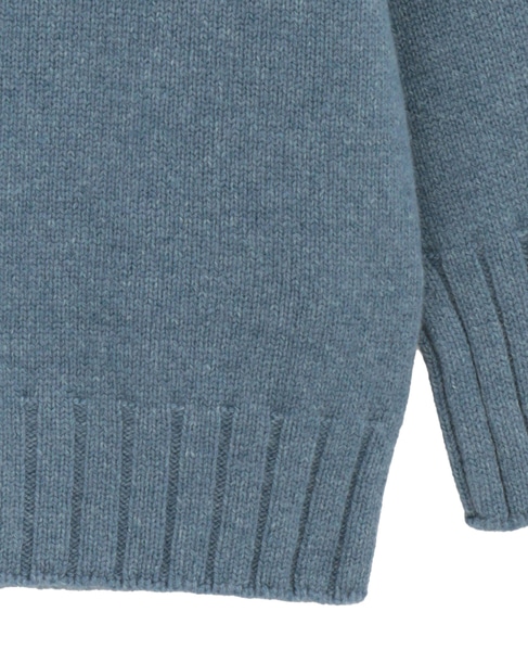 《別注》【ISLAND TIDES/アイランド タイド】タートルネックニットプルオーバー 詳細画像 ブルーグリーン 14