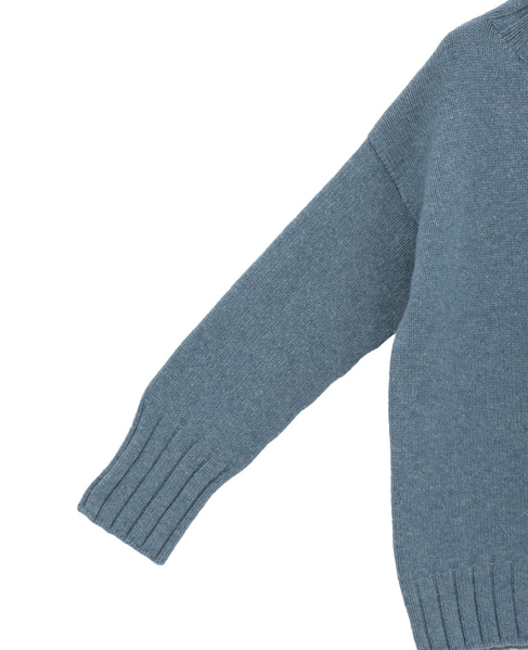《別注》【ISLAND TIDES/アイランド タイド】タートルネックニットプルオーバー 詳細画像 ブルーグリーン 15