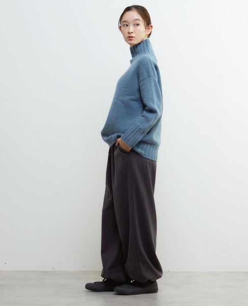 《別注》【ISLAND TIDES/アイランド タイド】タートルネックニットプルオーバー 詳細画像 ブルーグリーン 4