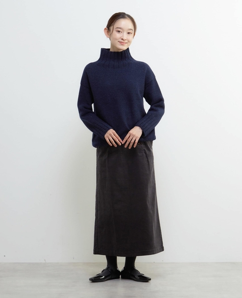 《別注》【ISLAND TIDES/アイランド タイド】タートルネックニットプルオーバー 詳細画像 ネイビー 8