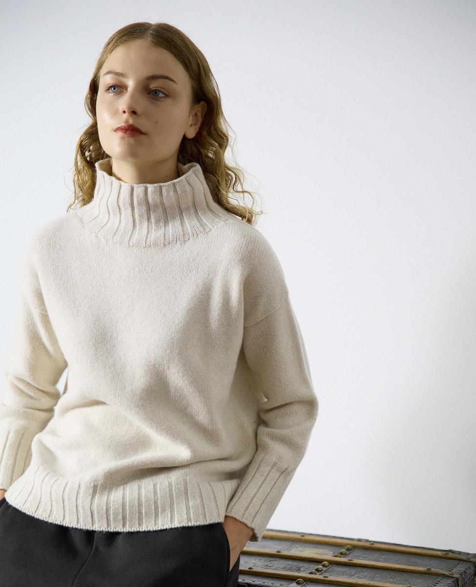 アイランドルート シークレット 別注》【ISLAND TIDES/アイランド タイド】タートルネックニット