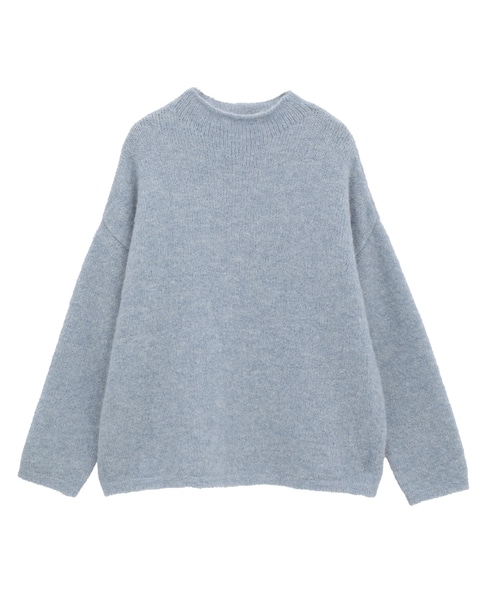 《別注》【TRICOTS JEAN MARC/トリコット・ジーン・ マルク】ボトルネックニットプルオーバー 詳細画像 ブルー 4