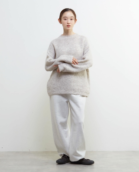 《別注》【TRICOTS JEAN MARC/トリコット・ジーン・ マルク】ボトルネックニットプルオーバー 詳細画像 ライトグレー 2