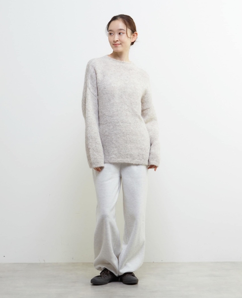 《別注》【TRICOTS JEAN MARC/トリコット・ジーン・ マルク】ボトルネックニットプルオーバー 詳細画像 ライトグレー 8