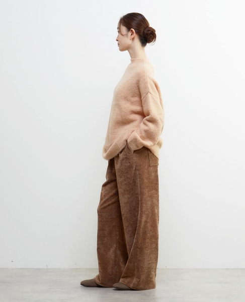 《別注》【TRICOTS JEAN MARC/トリコット・ジーン・ マルク】ボトルネックニットプルオーバー 詳細画像 ピンクベージュ 4