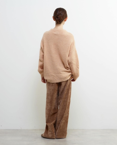 《別注》【TRICOTS JEAN MARC/トリコット・ジーン・ マルク】ボトルネックニットプルオーバー 詳細画像 ピンクベージュ 5