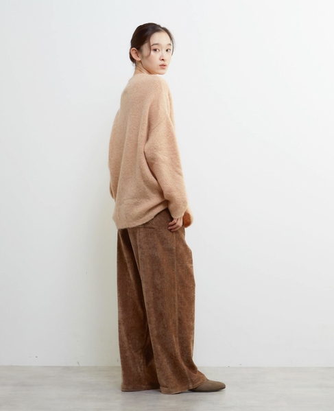 《別注》【TRICOTS JEAN MARC/トリコット・ジーン・ マルク】ボトルネックニットプルオーバー 詳細画像 ピンクベージュ 6