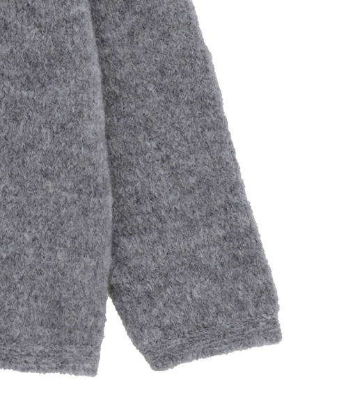 《別注》【TRICOTS JEAN MARC/トリコット・ジーン・ マルク】ボトルネックニットプルオーバー 詳細画像 グレー 11