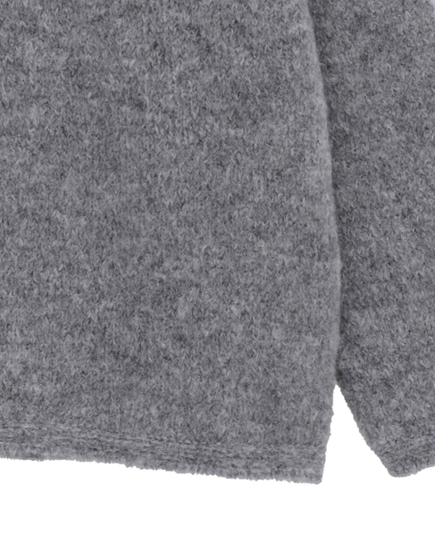 《別注》【TRICOTS JEAN MARC/トリコット・ジーン・ マルク】ボトルネックニットプルオーバー 詳細画像 グレー 12