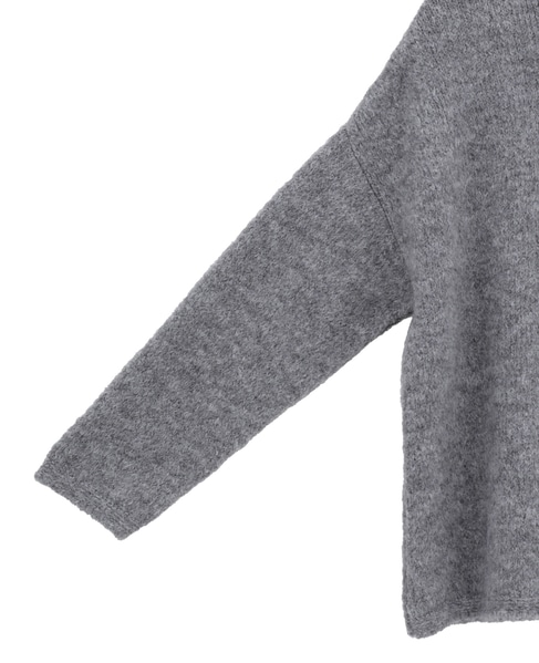 《別注》【TRICOTS JEAN MARC/トリコット・ジーン・ マルク】ボトルネックニットプルオーバー 詳細画像 グレー 13