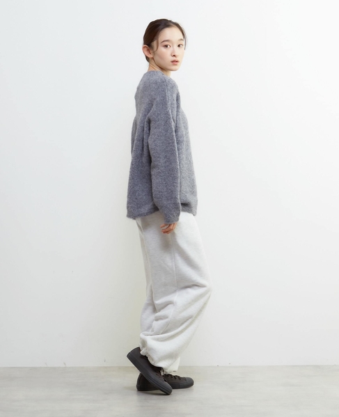 《別注》【TRICOTS JEAN MARC/トリコット・ジーン・ マルク】ボトルネックニットプルオーバー 詳細画像 グレー 6