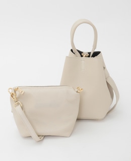 【AULENTTI/オーレンティ】ショルダーバック付きトートバック