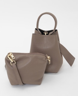 【AULENTTI/オーレンティ】ショルダーバック付きトートバック