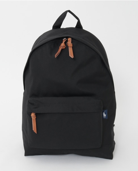 【POLO RALPH LAUREN/ポロラルフローレン】ポリエステルバックパック 詳細画像 ブラック 1