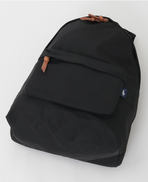 【POLO RALPH LAUREN/ポロラルフローレン】ポリエステルバックパック 詳細画像 ブラック 4
