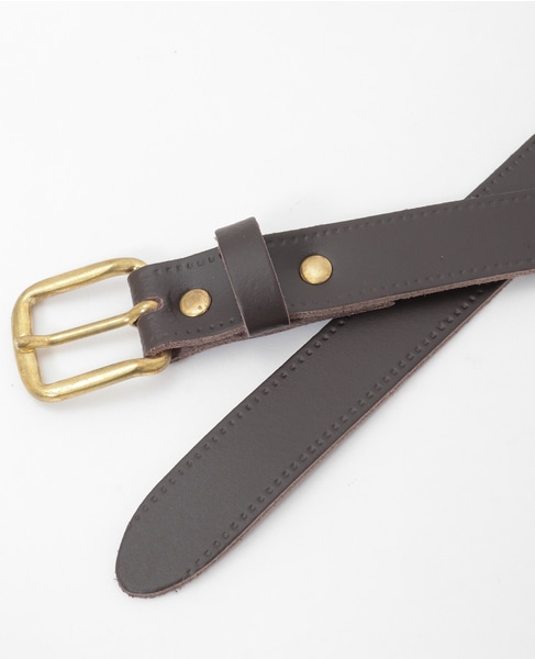 【Haddon & Jones/ハッドン アンド ジョーンズ 】ベルト 詳細画像 ダークブラウン 6