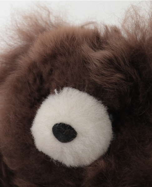 【COSY/コージー】Medium Bear Baby Alpaca Key Ring 詳細画像 ダークブラウン 4