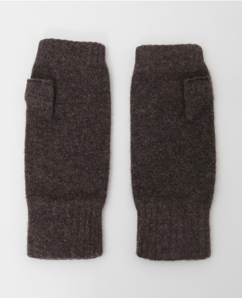 【COSY/コージー】フィンガーレスグローブ  詳細画像 ダークブラウン 3
