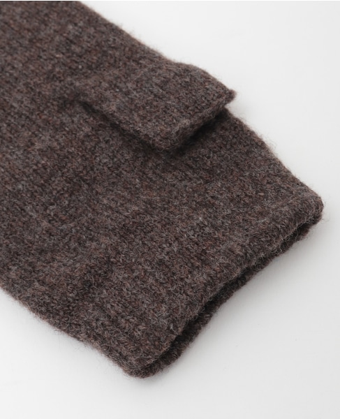 【COSY/コージー】フィンガーレスグローブ  詳細画像 ダークブラウン 5