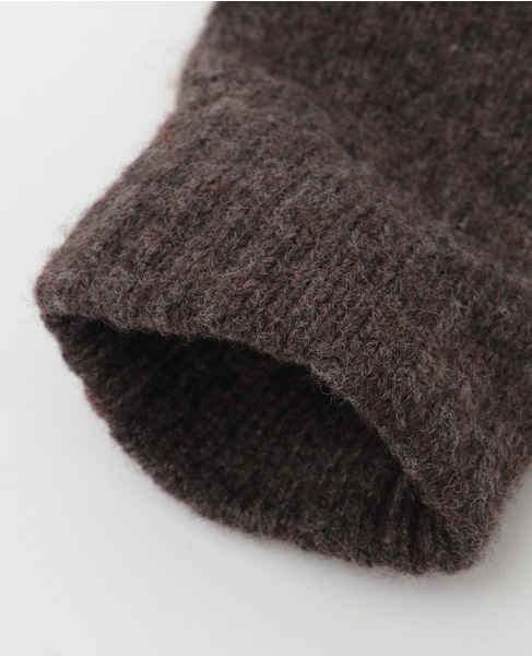 【COSY/コージー】フィンガーレスグローブ  詳細画像 ダークブラウン 6