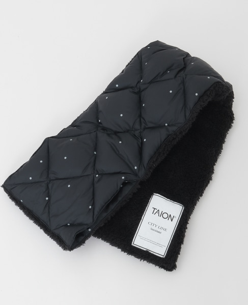 《別注》【TAION/タイオン】ドットプリントリバーシブルマフラー 詳細画像 ドット 5