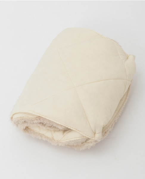 【TAION /タイオン】リバーシブルダウンマフラー 詳細画像 オフホワイト 5