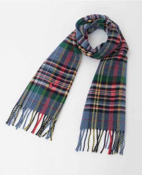 【PORO RALPH LAUREN/ポロラルフローレン】リサイクルクラシックプラッドスカーフ 詳細画像 マルチ 7