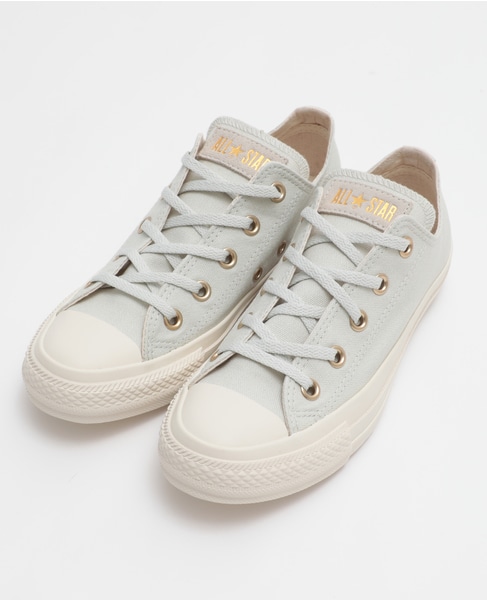 【CONVERSE/コンバース】 ALL STAR GOLDLOGOLABEL OX 詳細画像 ライトグレー 1