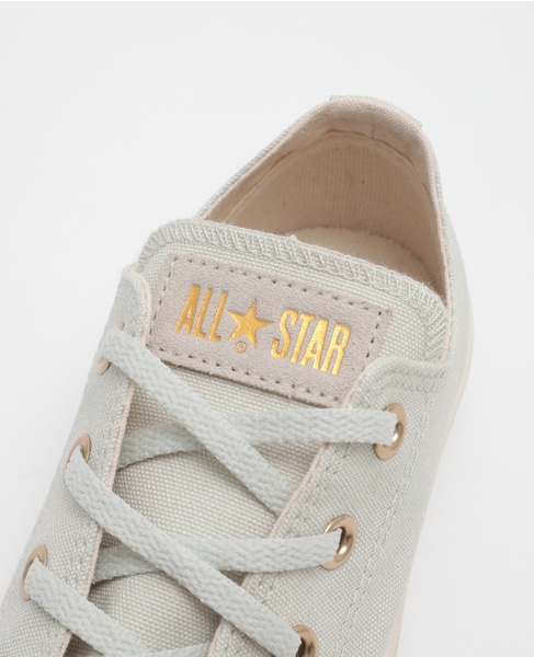【CONVERSE/コンバース】 ALL STAR GOLDLOGOLABEL OX 詳細画像 ライトグレー 7