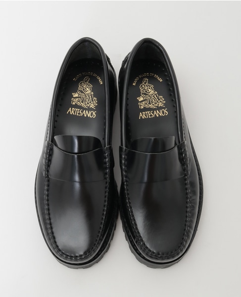 【ARTESANOS/アルテサノス】ローファー 詳細画像 ブラック 2