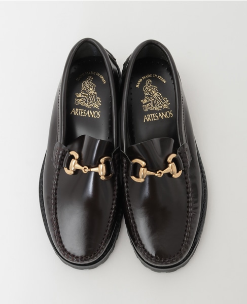 【ARTESANOS/アルテサノス】ビットローファー 詳細画像 モカ 2