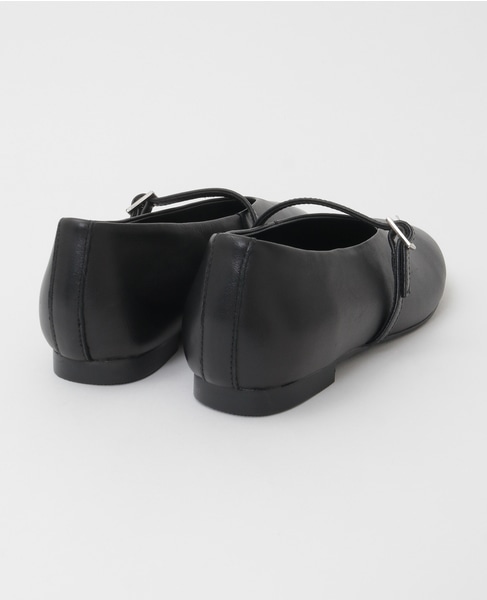 【REMME/レメ】レザーメリージェーン 詳細画像 ブラック 4