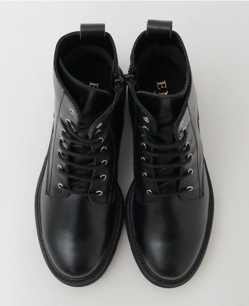 【ENESS/エネス】レースアップブーツ 詳細画像 ブラック 3