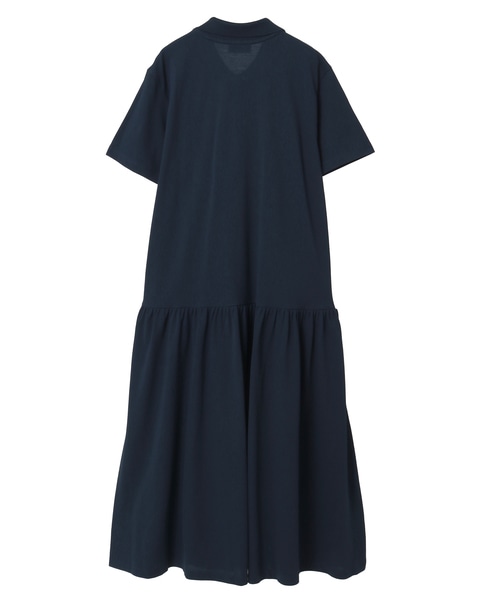 【LACOSTE/ラコステ】ロング丈ポロドレス 詳細画像 ネイビー 2