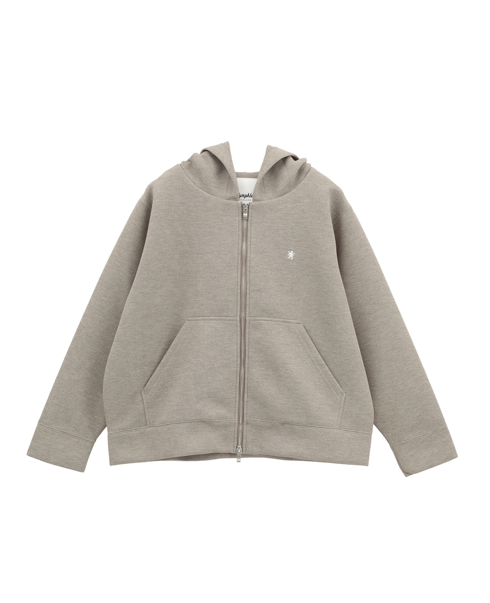 Gymphlex/ジムフレックス】DDN_ZIP HOODED JACKET｜LOGEMENT DE CLAIRE