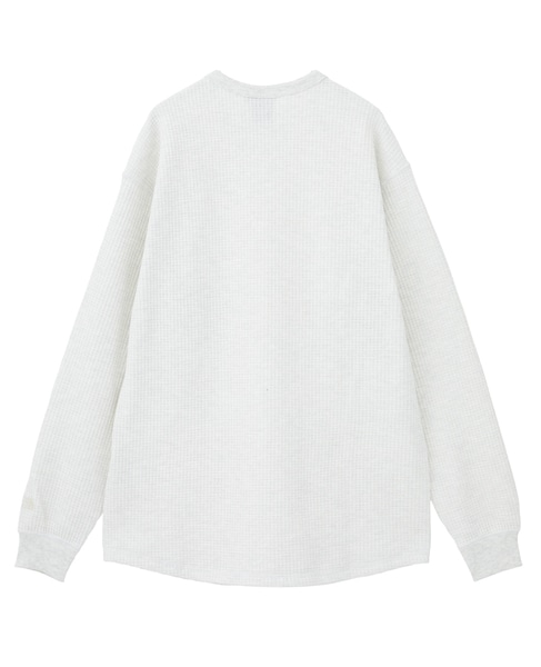 【THE NORTH FACE/ザ・ノース・フェイス】L/S Warm Waffle 詳細画像 ホワイト 2