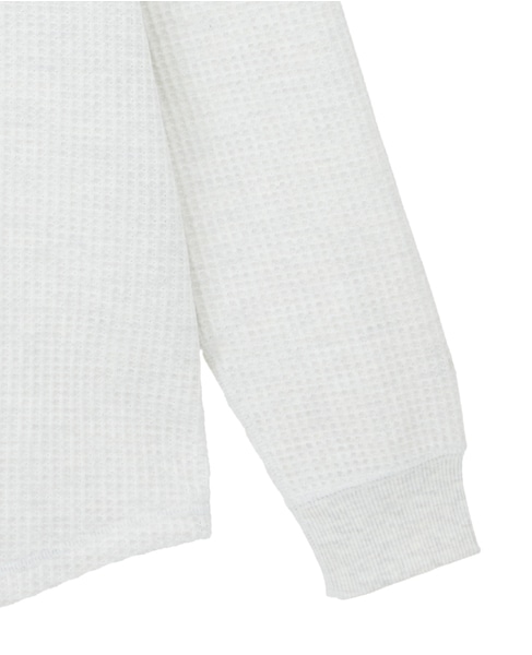 【THE NORTH FACE/ザ・ノース・フェイス】L/S Warm Waffle 詳細画像 ホワイト 4