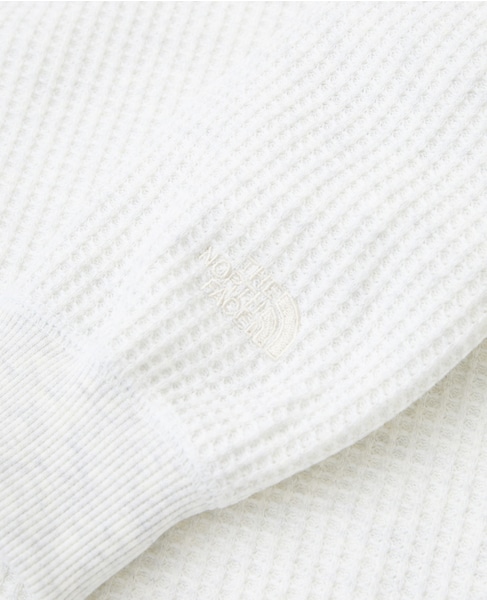 【THE NORTH FACE/ザ・ノース・フェイス】L/S Warm Waffle 詳細画像 ホワイト 6