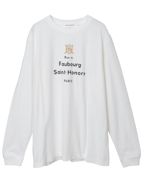 【ANGE IN DISGUISE/アンジ イン ディスガイズ】ロングスリーブTシャツ 詳細画像 ホワイト 1