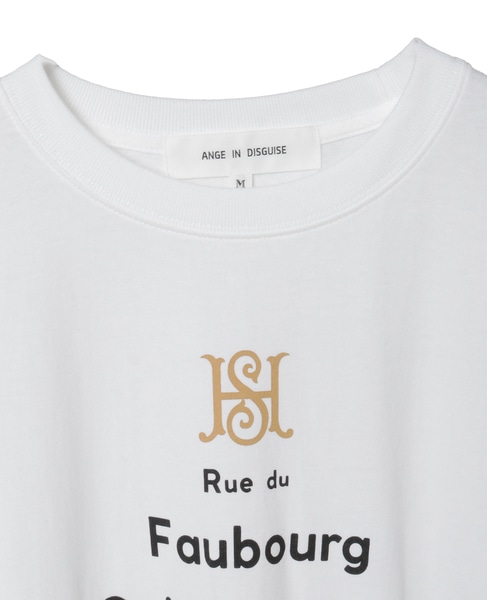 【ANGE IN DISGUISE/アンジ イン ディスガイズ】ロングスリーブTシャツ 詳細画像 ホワイト 3