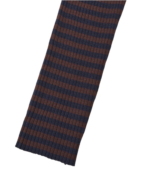 【ワイドリブボトルネックプルオーバー】 詳細画像 ブラウン系その他 15