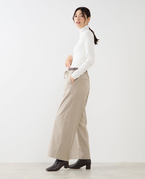 【スパンテレコタートルネック】 詳細画像 オフホワイト 4