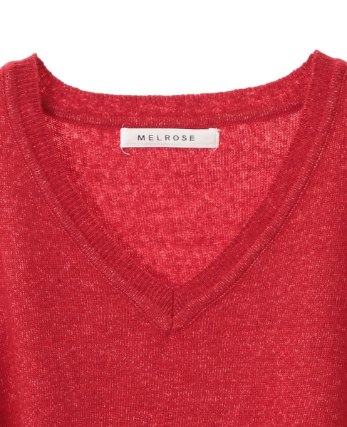 ウォッシャブルドルマンプルオーバー 詳細画像 レッド 11