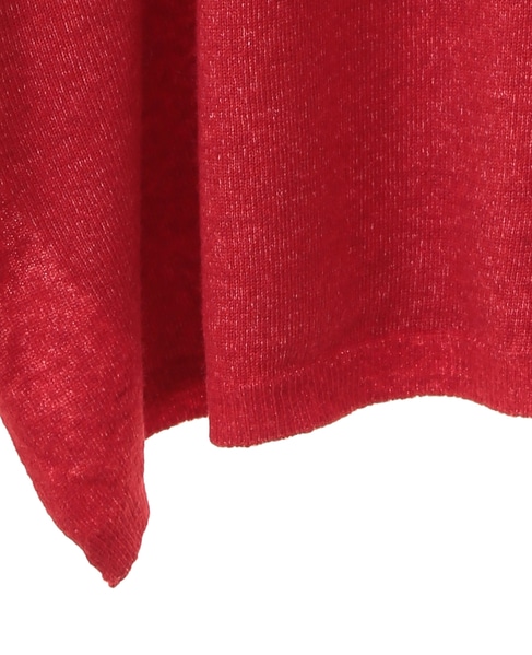 ウォッシャブルドルマンプルオーバー 詳細画像 レッド 13