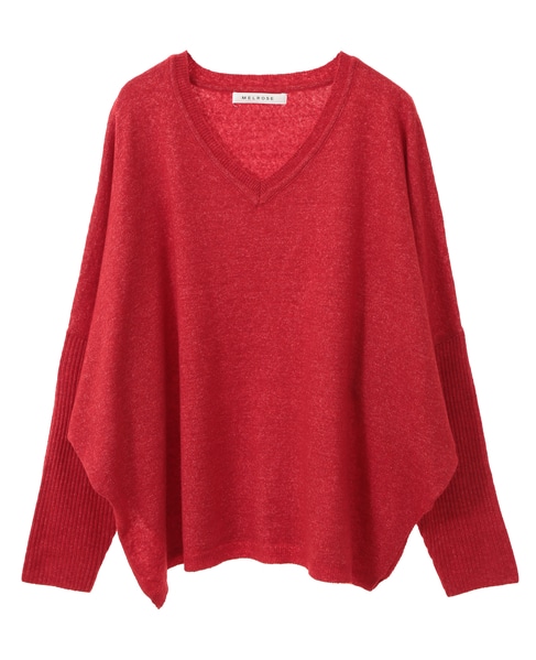 ウォッシャブルドルマンプルオーバー 詳細画像 レッド 9